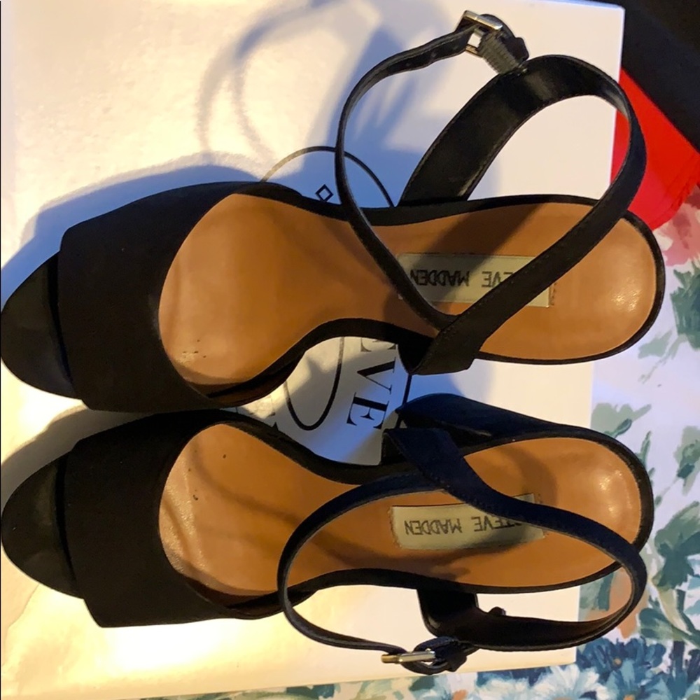 Steve Madden Kierra black nubuck size 8.5